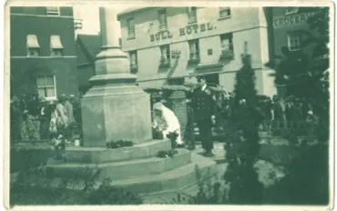 War memorial on Market Hill